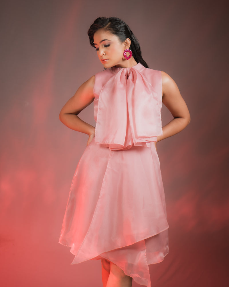 ORGANZA BOW DRESS