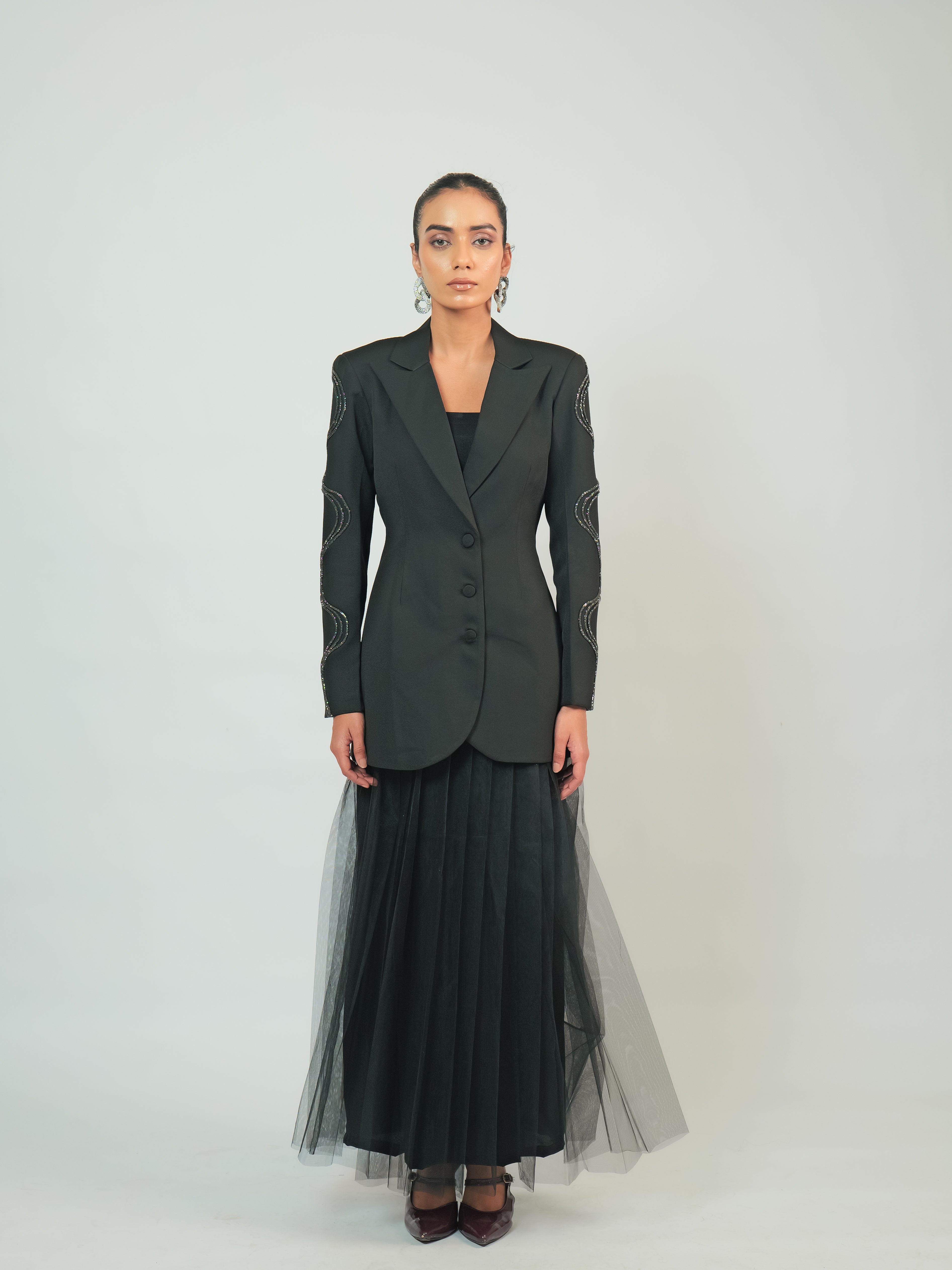 Sophia Blazer Skirt Set