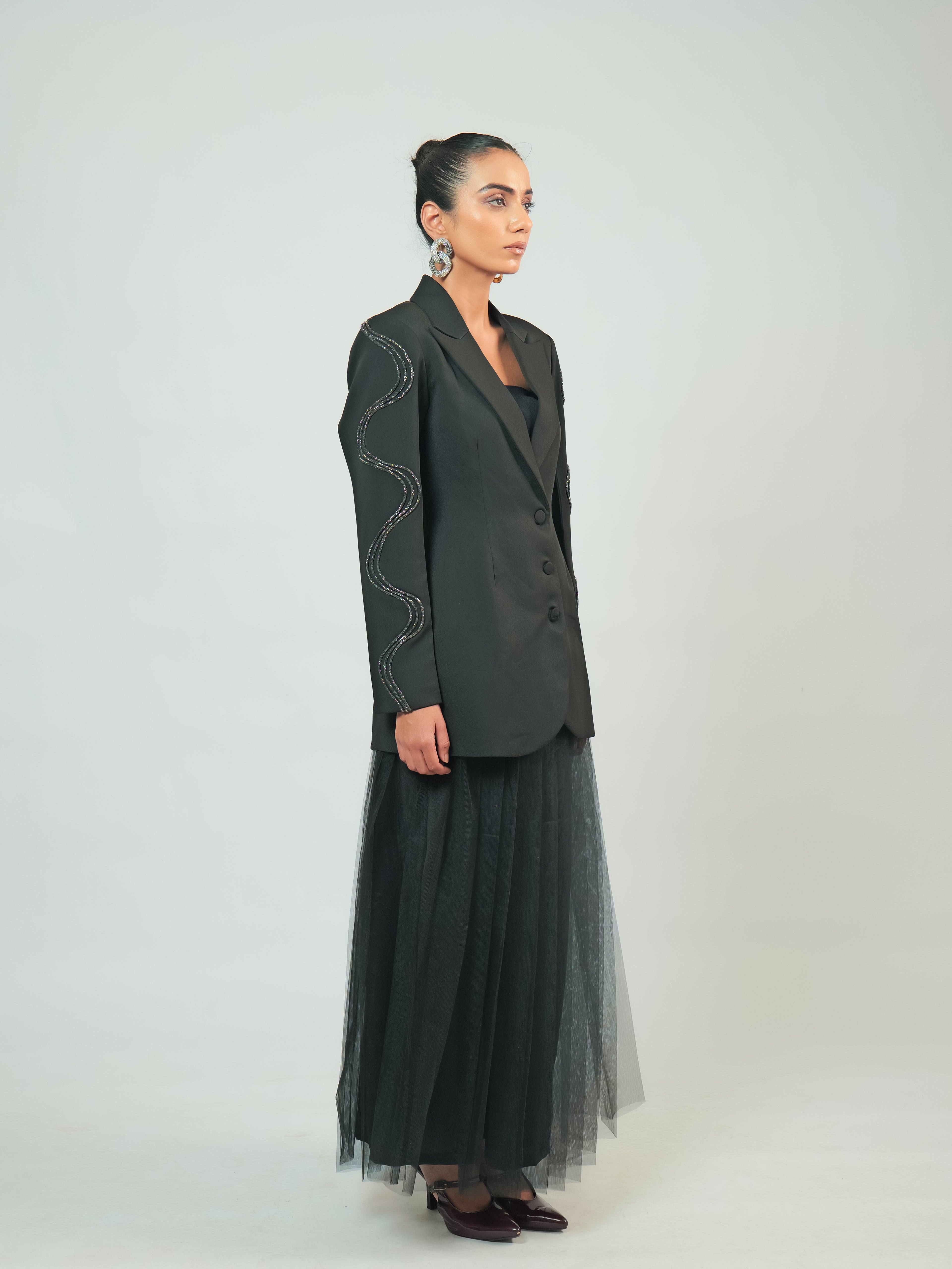 Sophia Blazer Skirt Set