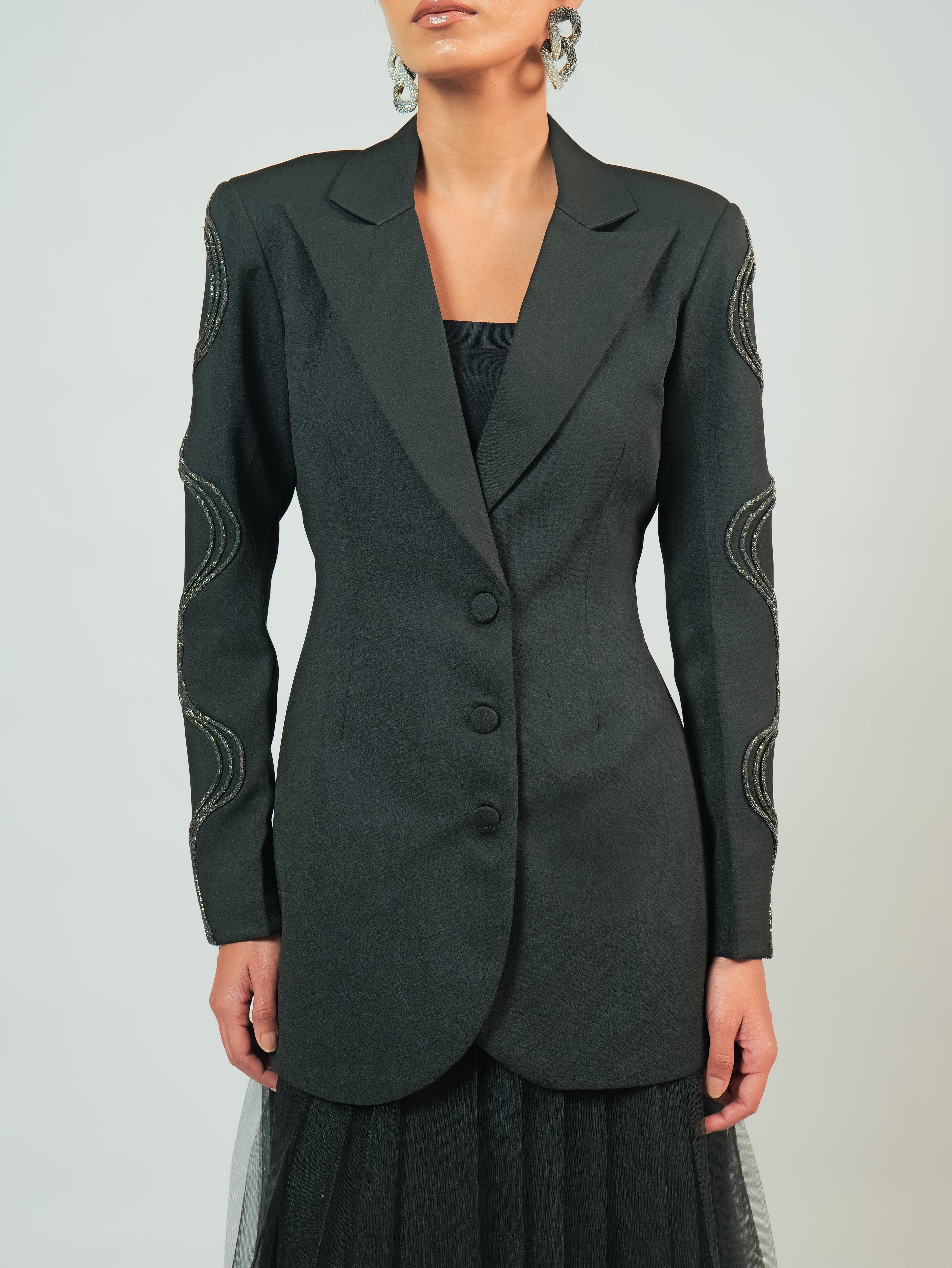 Sophia Blazer Skirt Set